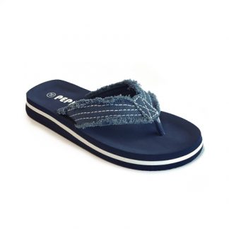 Stoere slippers Riva blue